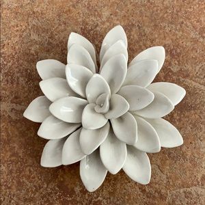 Lotus flower wall decor